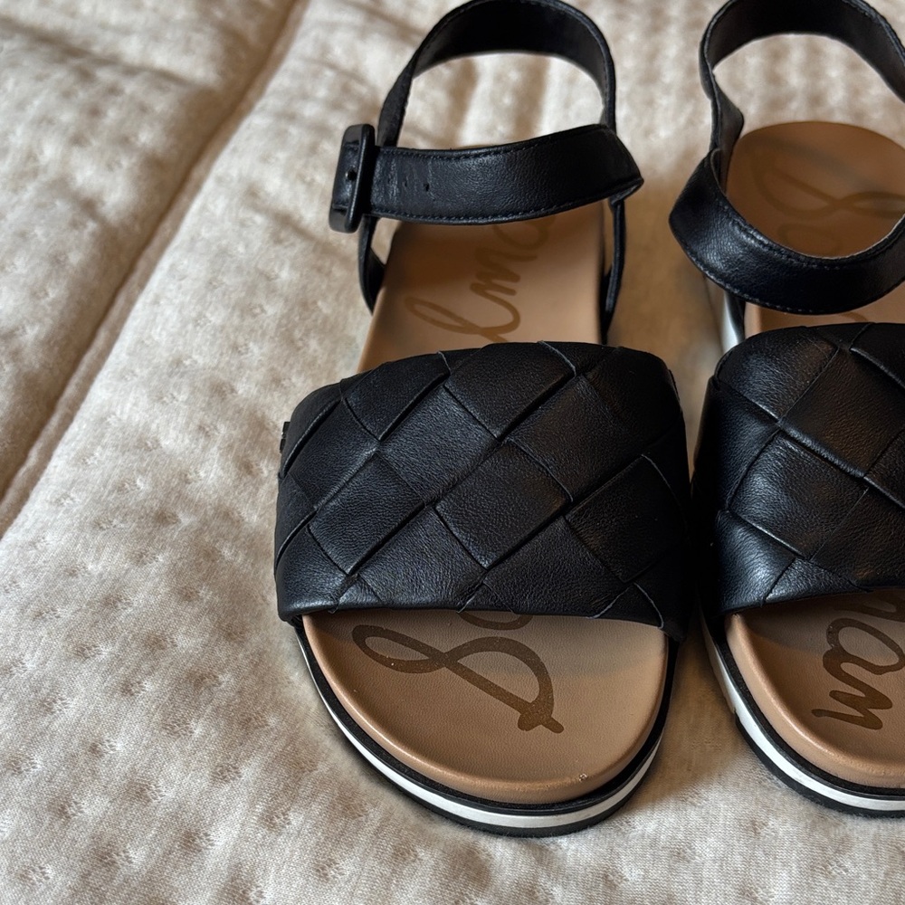 Sam Edelman Black Kids Sandals